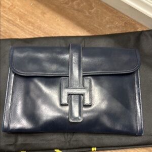 Hermes Blue Electrique Jige Elan PM